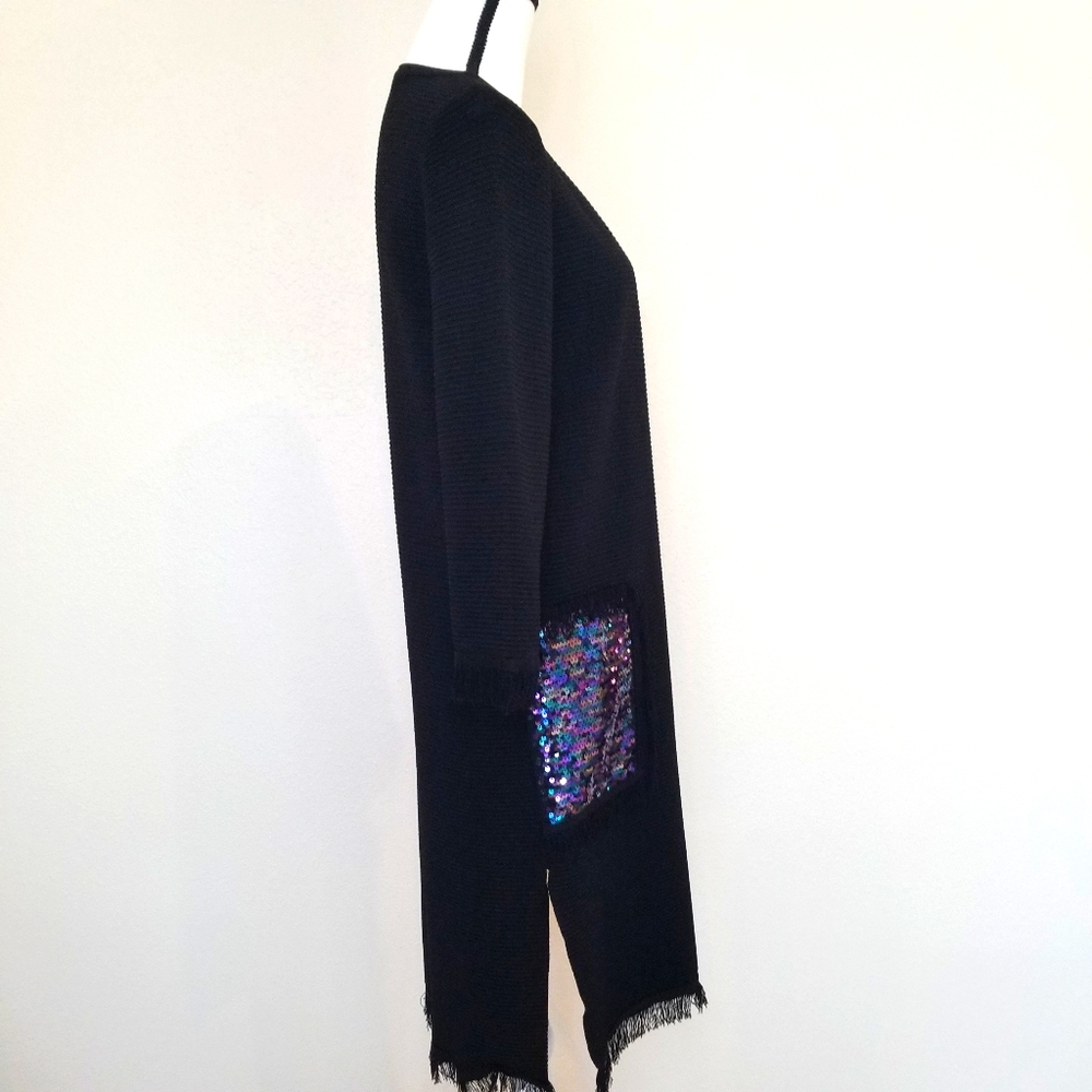 Black women cardigan size 6